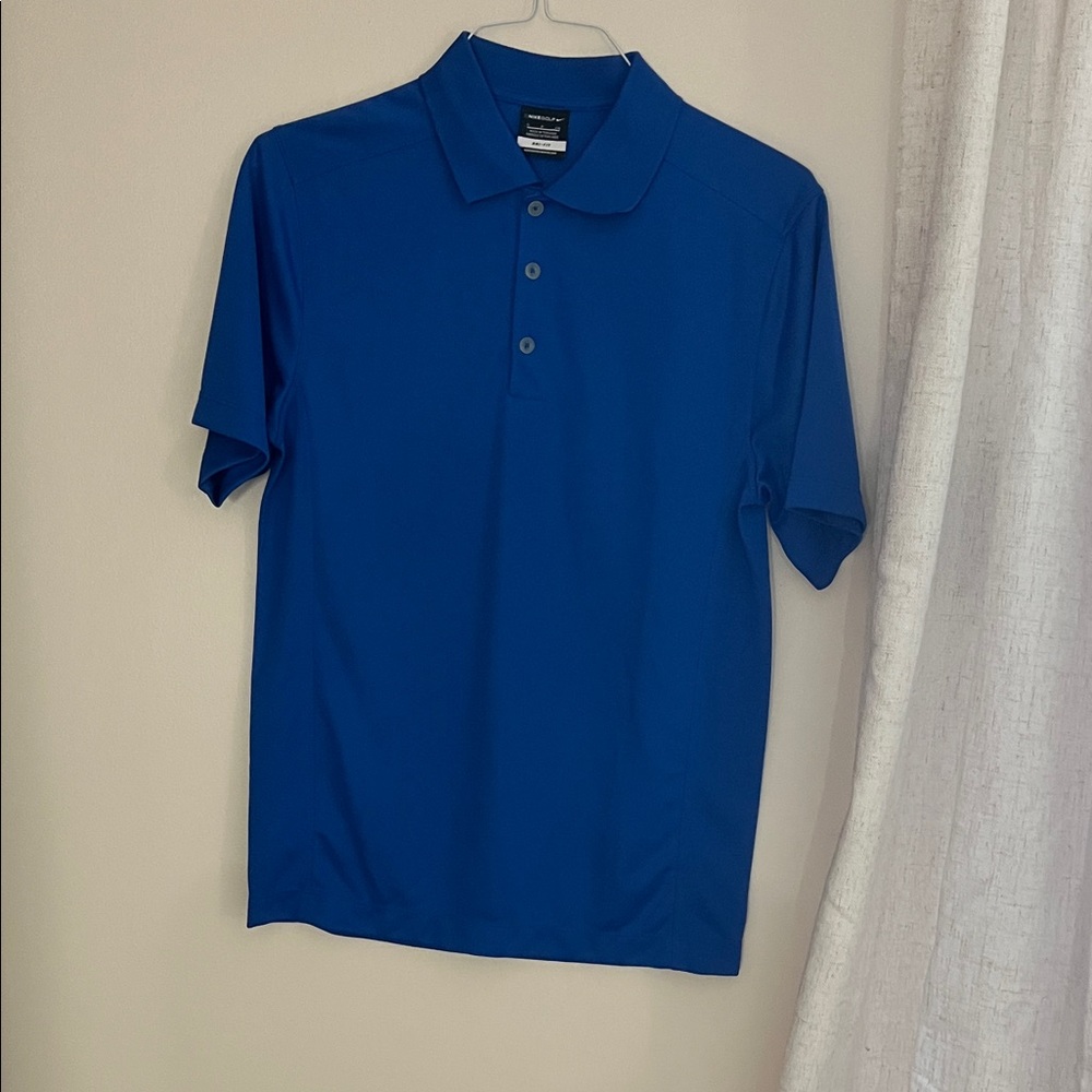 Nike Men's Royal Blue Polo Shirt